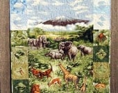Quilted Wall Hanging - Mount Kilimanjaro - Africa