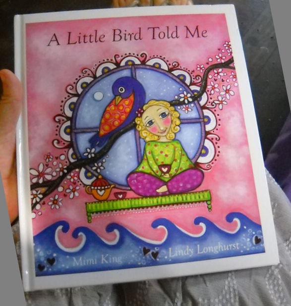 Childrens Picture Book Hardcover Girls Gift Giraffe Dog Elephant Bird Whimsical Folk Art  Illustrations LIndy Longhurst Author  Mimi King