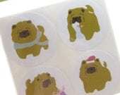 Chow Chow Stickers -Chow-C and the Holidays STKL018
