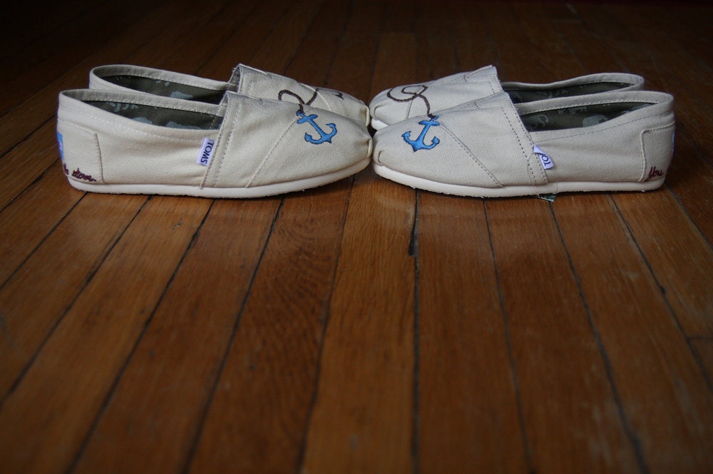 My Anchor Custom TOMS Shoes