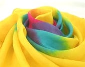 Playsilk Bright Rainbow Star Mandala