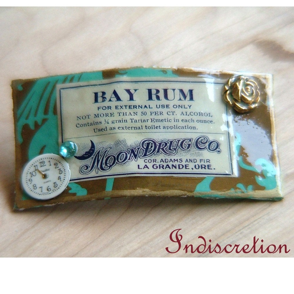INDISCRETION Bay Rum Barrette