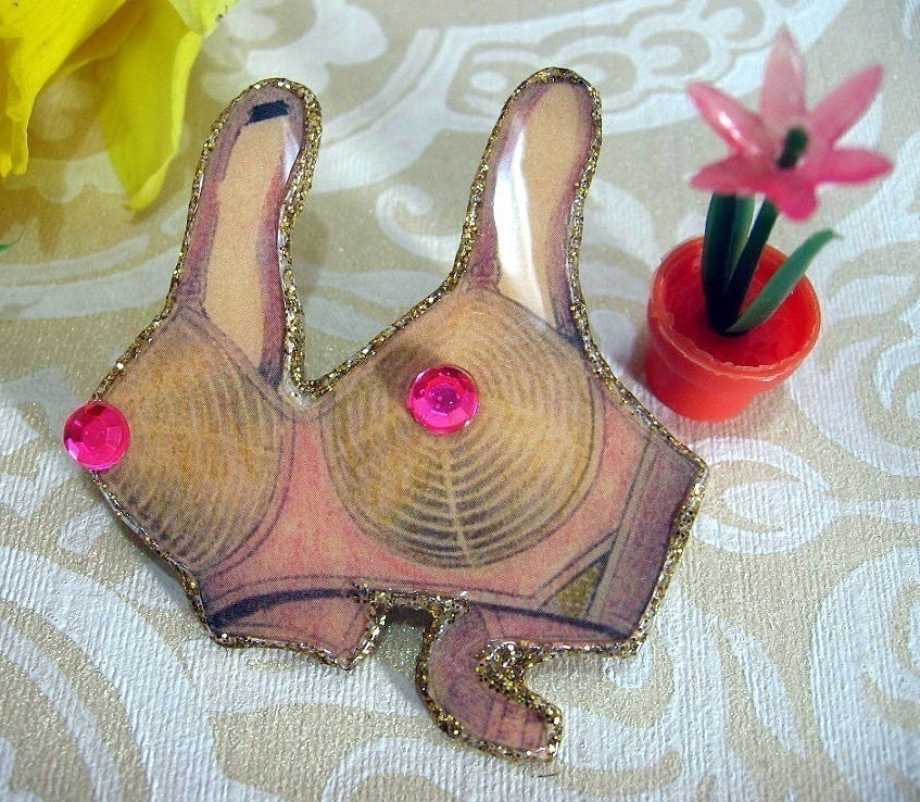 Bullet Bra Pin