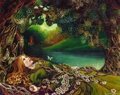 Awakening - Spring Goddess 16x20 Poster Print