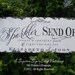 Vintage SPARKLER SEND OFF Sign, Wedding Sign, Personalized Sign, Custom Name Sign, 30x12, Shabby Chic Sign, Wedding Decor