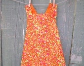 2 years to 3 years - Orange Confetti Smock - Last One