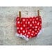Sassy Pants Spotty Bottoms with Lace - Size - One Year