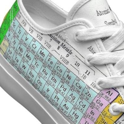 Periodic Table of the Elements Mens's Sneakers