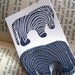 Zeker Zebra Rubber Stamp