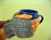 Heathered Grey Hand Warmers