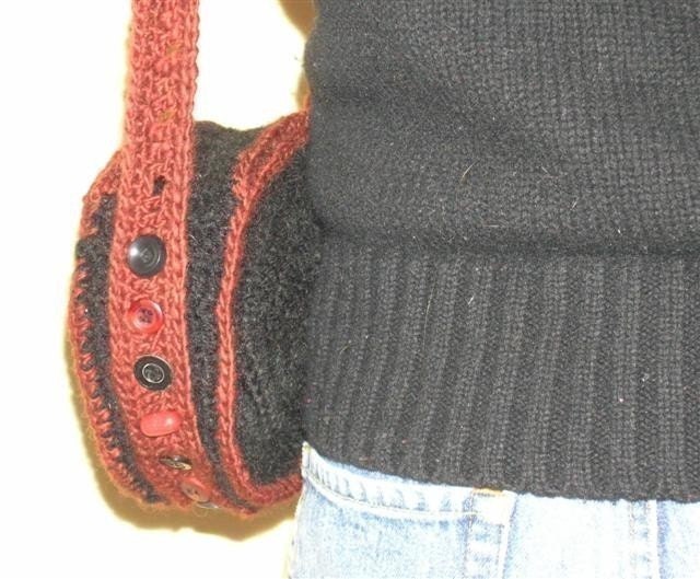 Banjo bag - Crochet pattern PDF