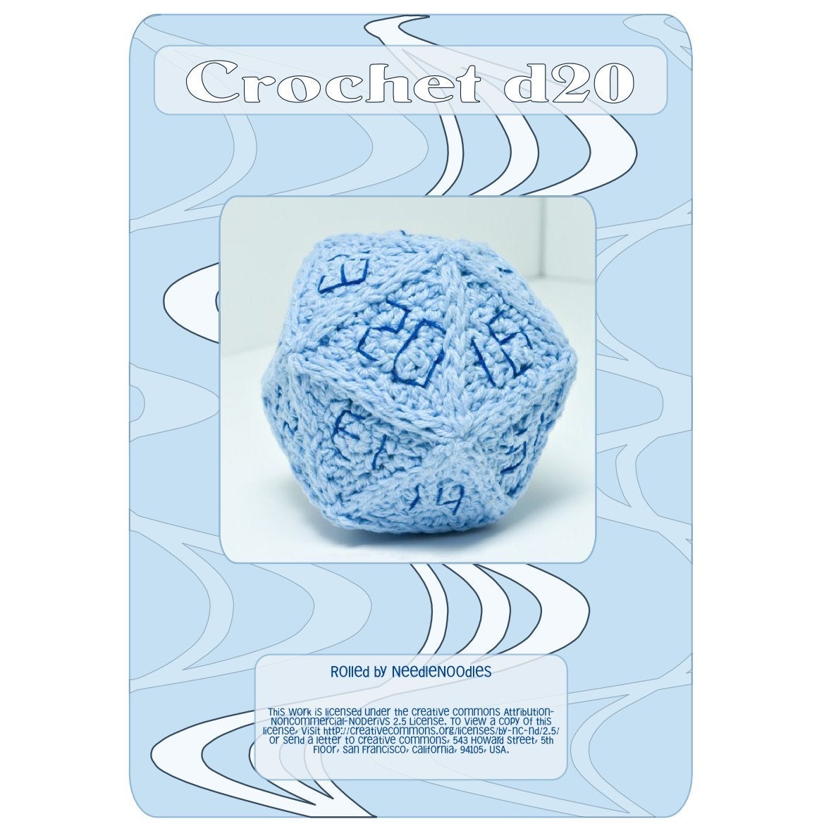 Crochet d20 Pattern PDF