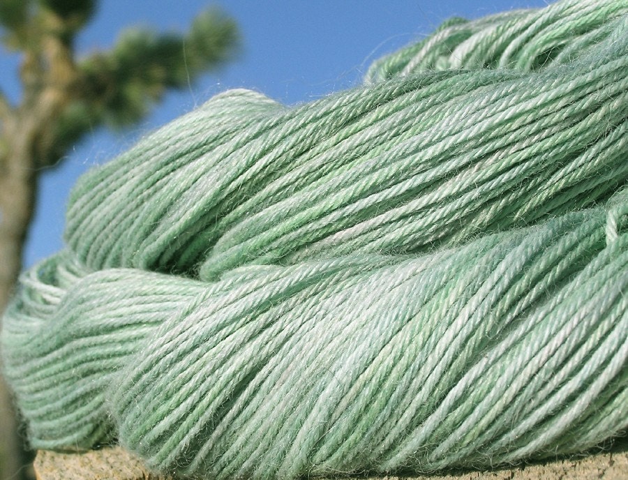 Sport Weight Yarn -  Baby Alpaca and Silk - Big Rock Creek
