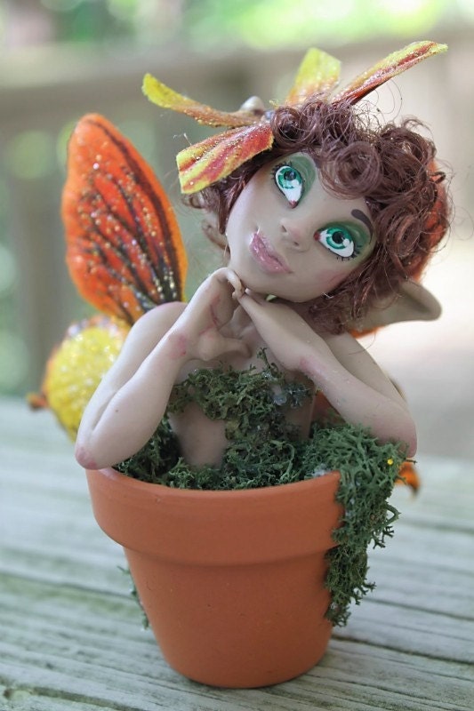 Butterfly Myxie Sculpture