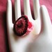 Crochet Cocktail Ring - Falling in Love with Love