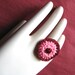 Crochet Cocktail Ring - Falling in Love with Love