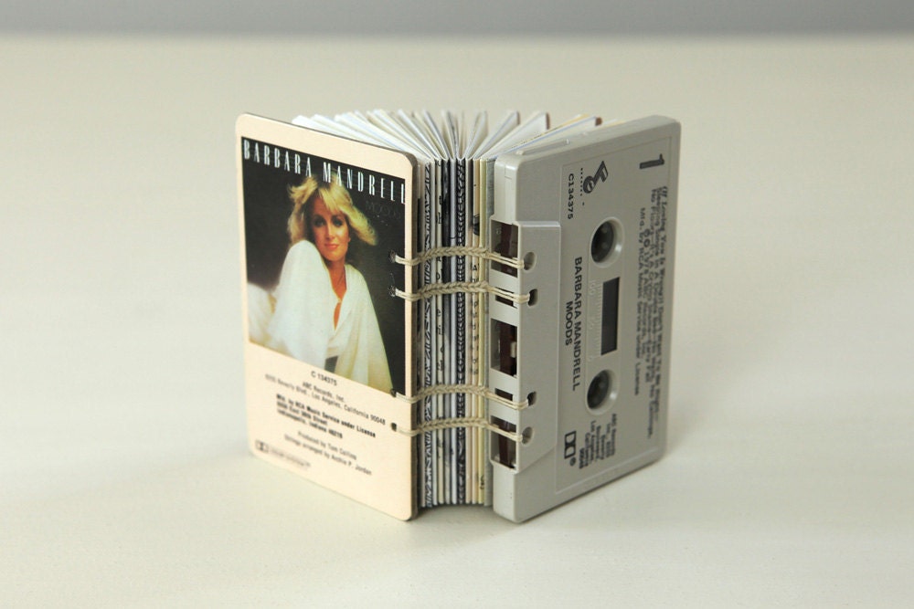 Barbara Mandrell Cassette Tape Blank Book / Journal