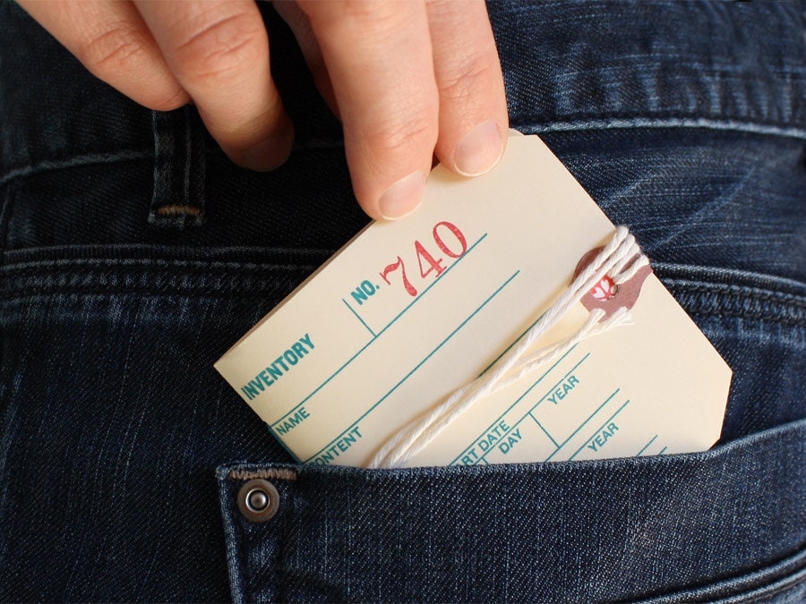 Mini Tag Notebook