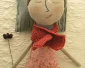 Petra and Her Woodland Pillow
