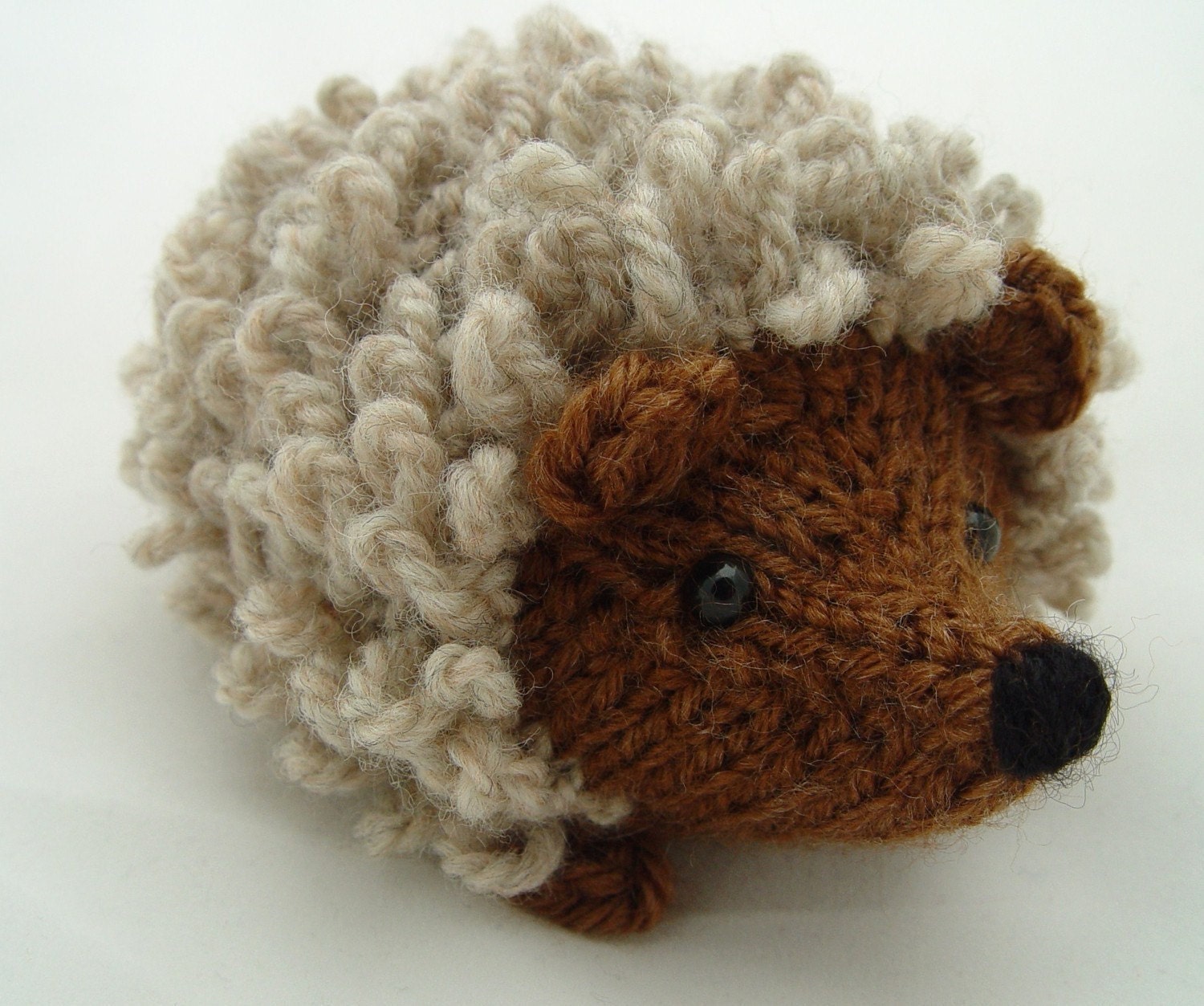 knit hedgehog