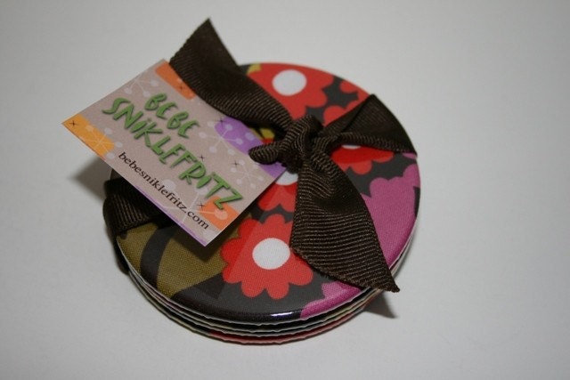 HOUSEWARMING GIFT - COASTERS - Sasha Floral Coasters - Set of 4