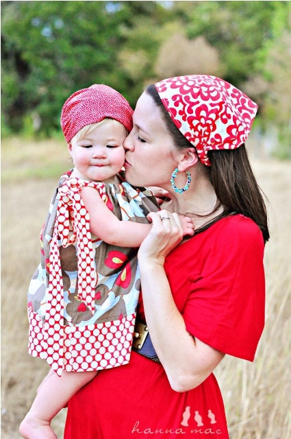 Set of 3 Baby Headscarves, CHILD headscarves - YOU choose the Fabrics
