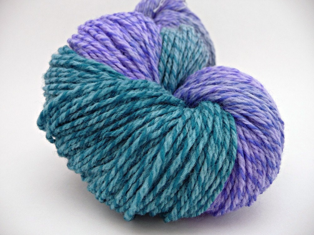 SALE Handpainted Merino Tweed Yarn