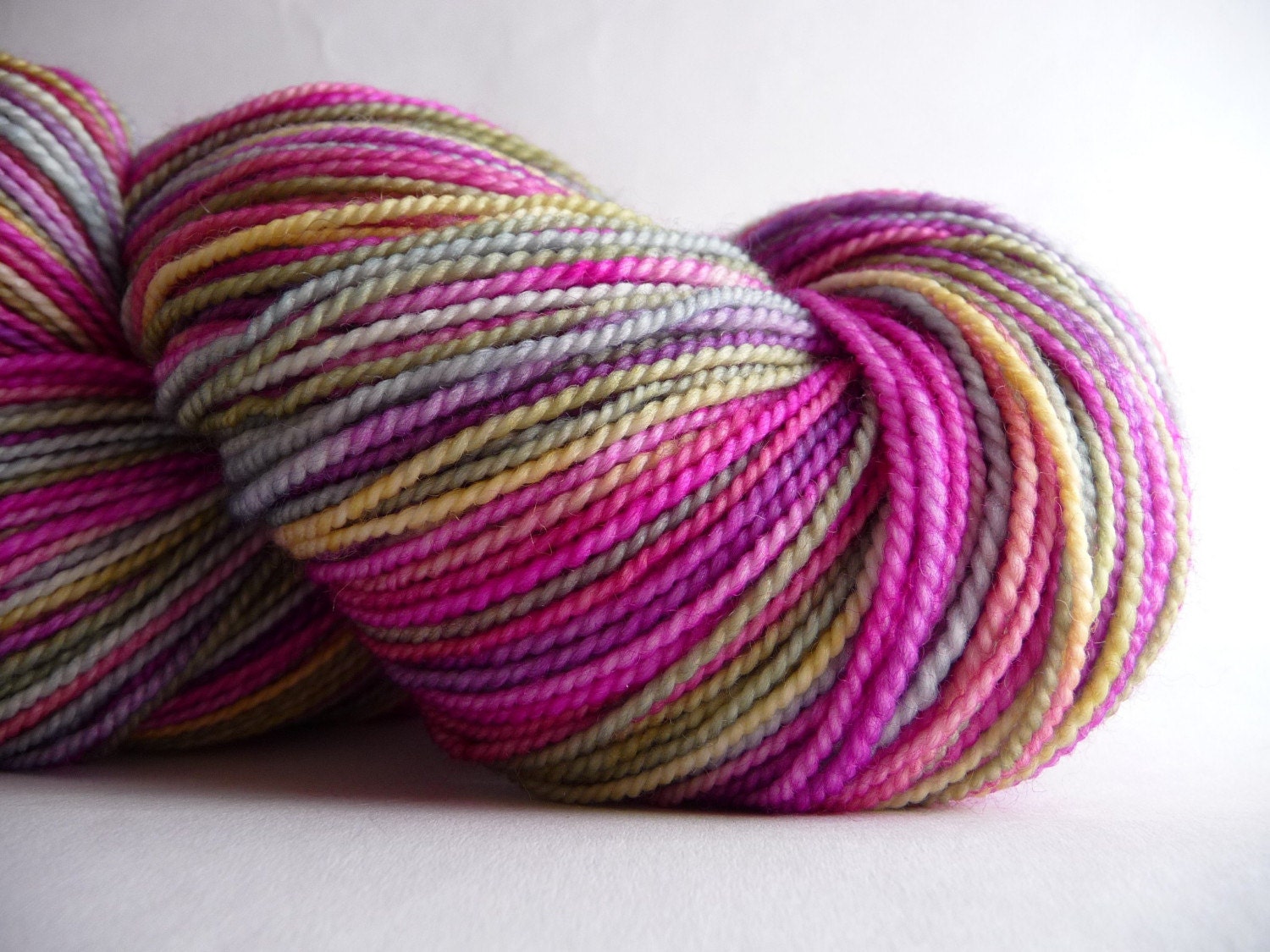 Handpainted Merino Wool Superwash Sock Yarn