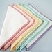 organic baby wipes, organic washcloths, cloth diaper wipes: hemp cotton fleece 24 pk Rainbow
