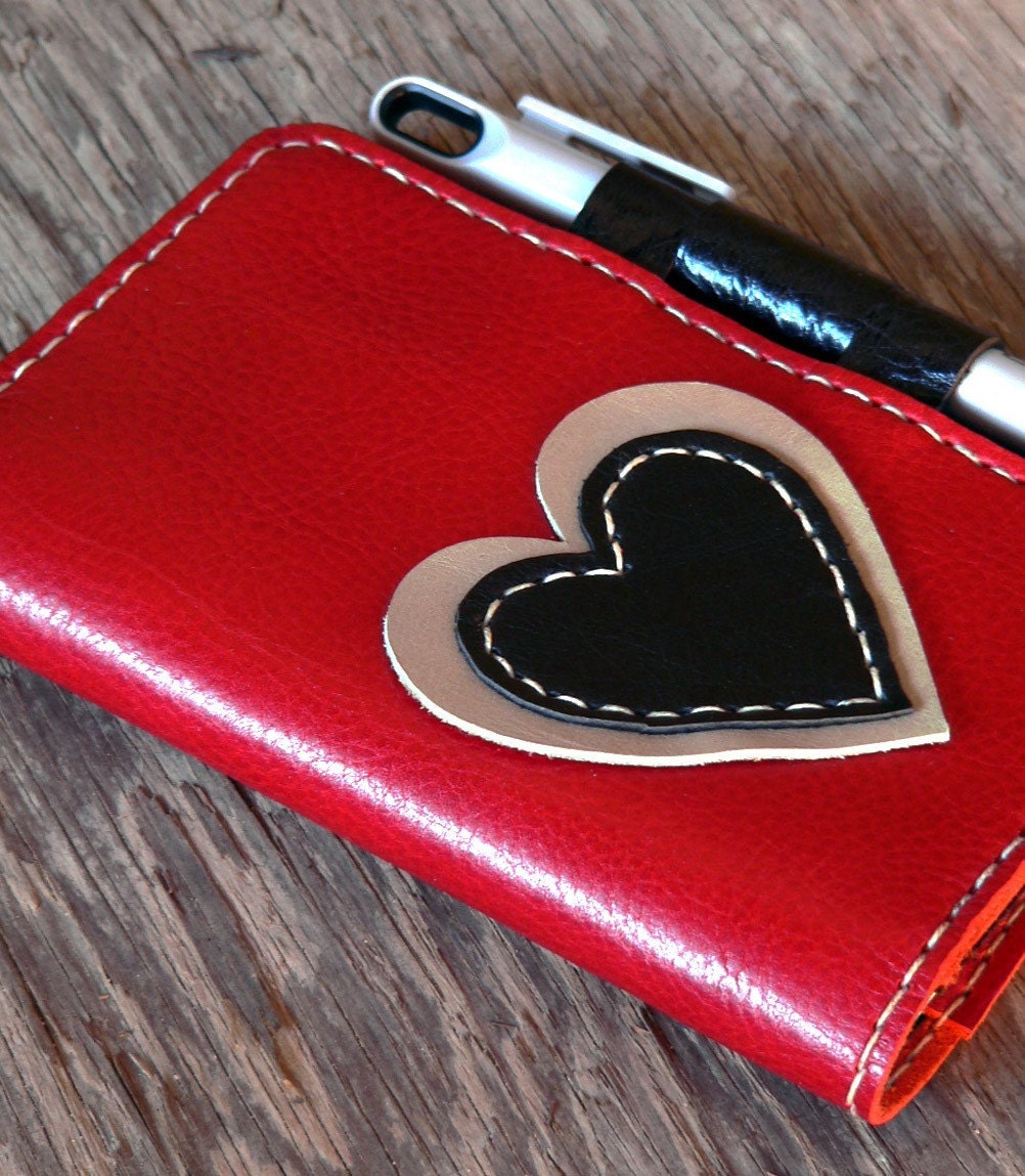 Nota di Amore -  Leather Moleskine - Hand Stitched  Feral Empire