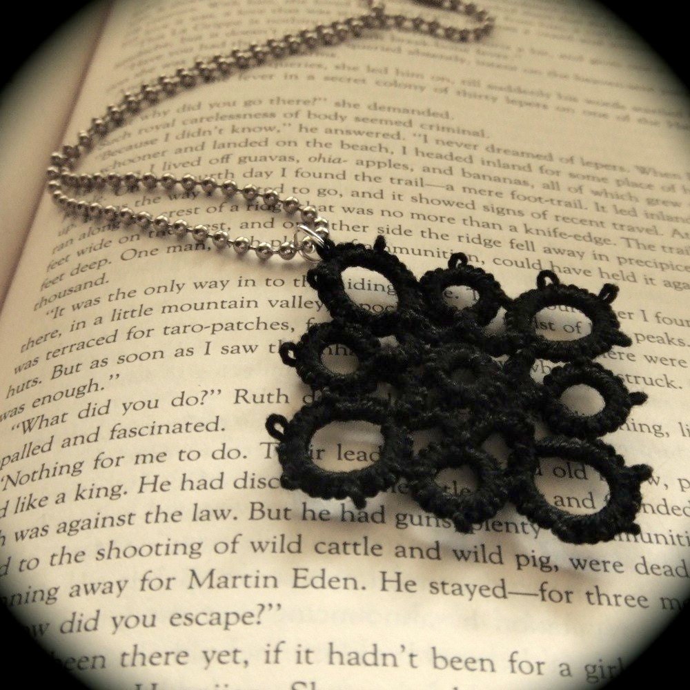 Tatted Pendant - Starburst