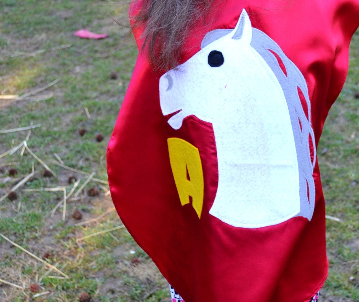 Horse Childrens Superhero Costume Capes Personalized pony Kid Cape Il_170x135