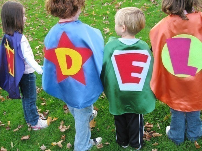 4 Superhero Capes Princess Superhero Kid Cape Featured on Martha Stewart Il_570xn