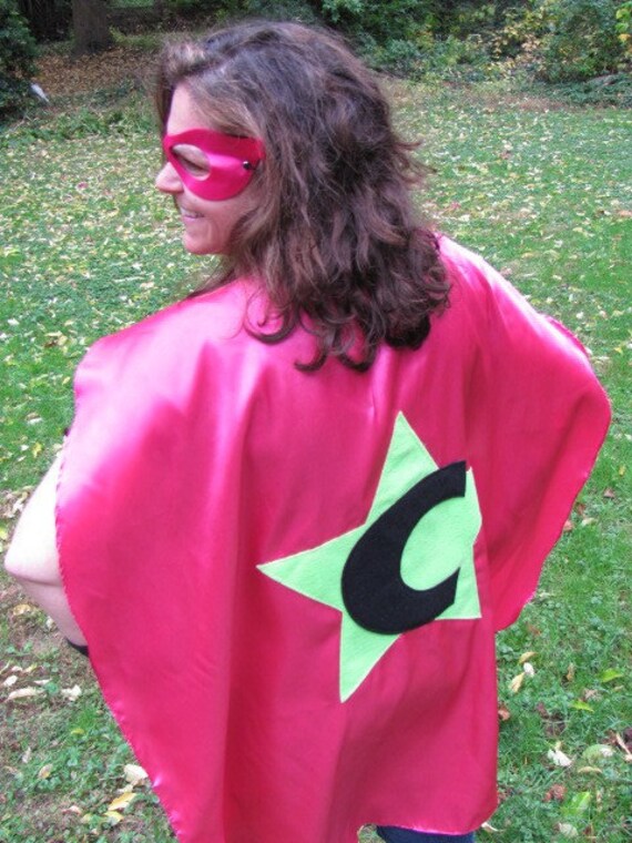 Adult Custom Superhero Cape Custom Adult size Il_570xn