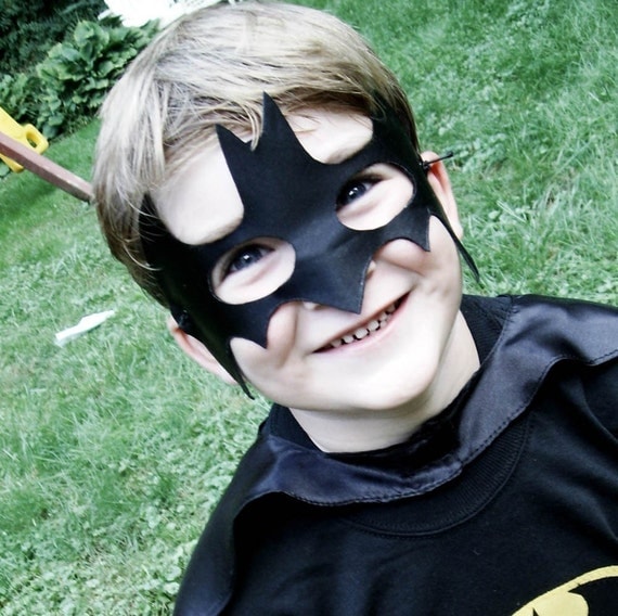 Deluxe Childrens Superhero Kid Bat Mask Il_570xn