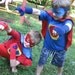 2 Superhero Capes Costume  or Princess Costume  2 kids Cape  2 Tees  2 Mask and 2 pairs of Gloves