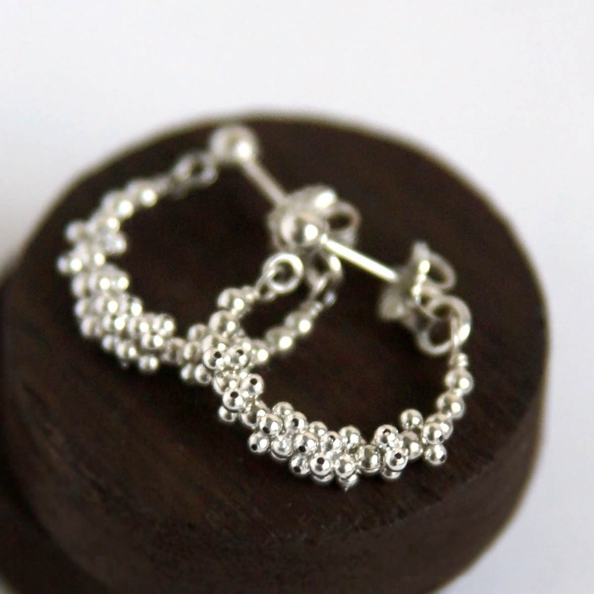 Seed Earrings - Sterling Silver Earrings, Birthday, Anniversary, Mother's Day, New Mom and Baby Gifts
