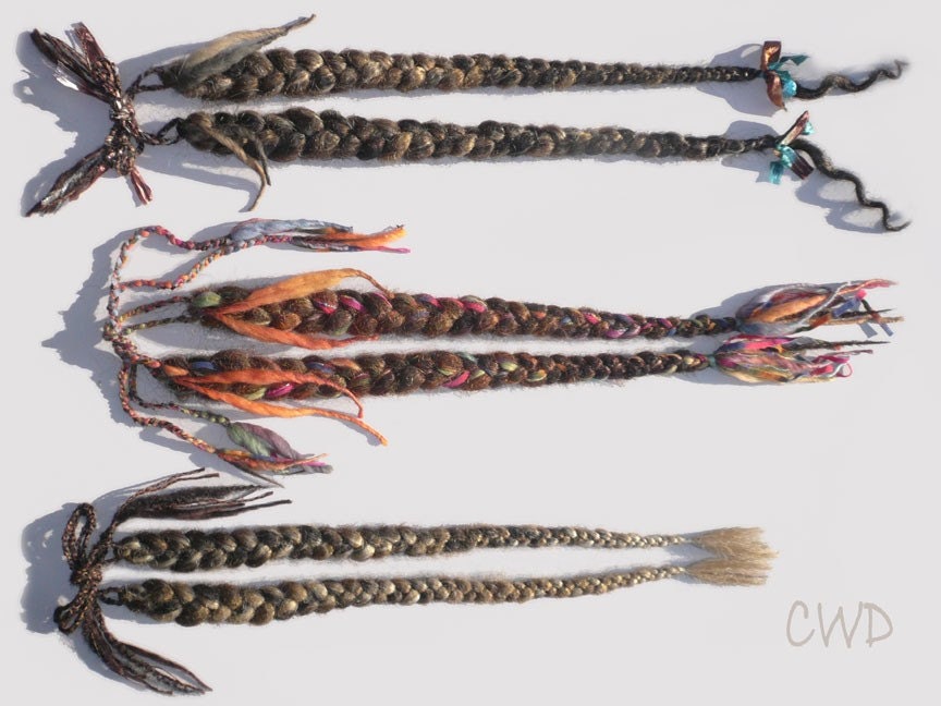 Custom Fairy Tale Pigtail Plaits- A PAIR