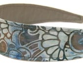 Reversible Fabric  Headband  -  OLIVIA   Headbands for Women