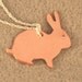Pink Bunny Necklace