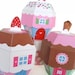 Cupcake Cottage Favor Box Printable Paper Craft PDF