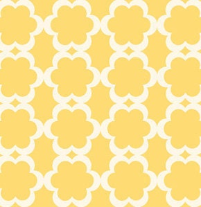 Dena Designs Fabric / Tarika in Yellow / Taza Collection / 1 Yard Cotton Quilt Fashion Fabric