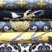 AVIARY 2 Joel Dewberry Fabric / 5 Half Yard Pack / Vintage Yellow - Cotton Quilt Fabric