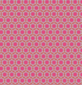 HEIRLOOM Fabric / Joel Dewberry / PINK & GREENS / 6 Half Yards - Cotton Quilt Fabric