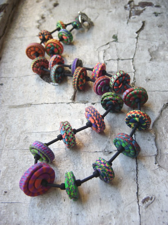Bright Stacker Bead Necklace