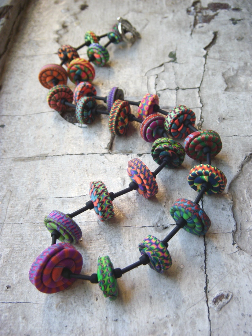 Bright Stacker Bead Necklace