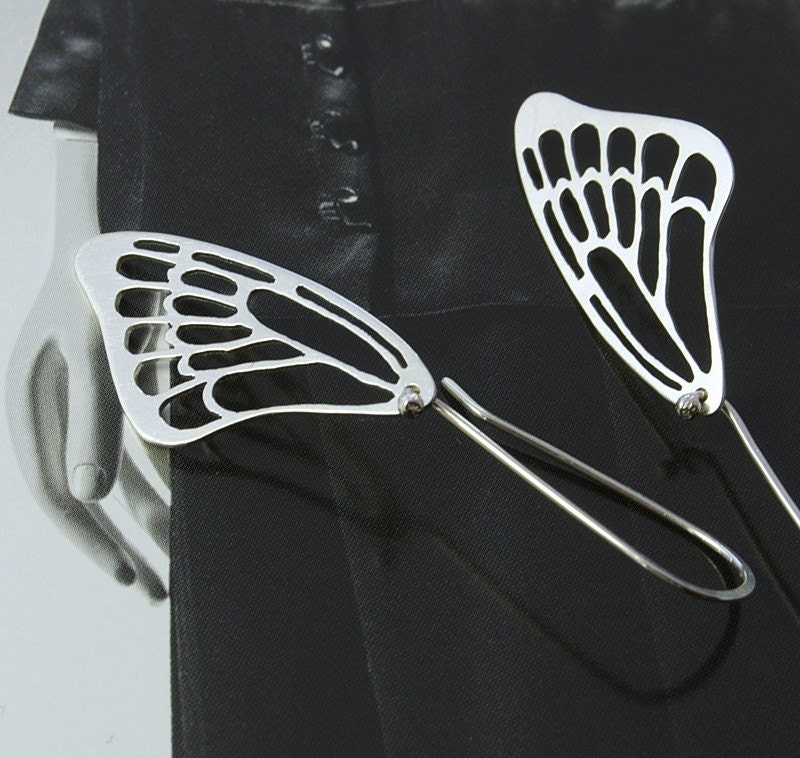 Butterfly wing earrings