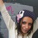 Hummingbird Wishing For Headphones Slouchy Hat