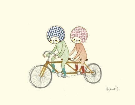Bikers Notecard