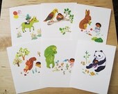Animal & Me Notecards